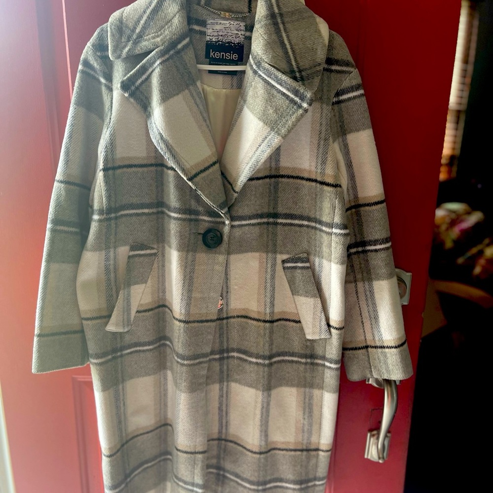 Kensie Blazer Pea Coat